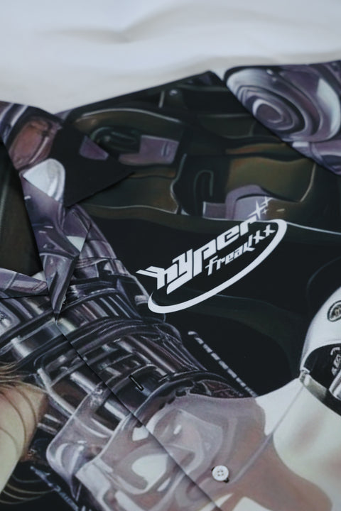 VIRTUAL-COMPANION CAMP COLLAR SHIRT (AI GF)