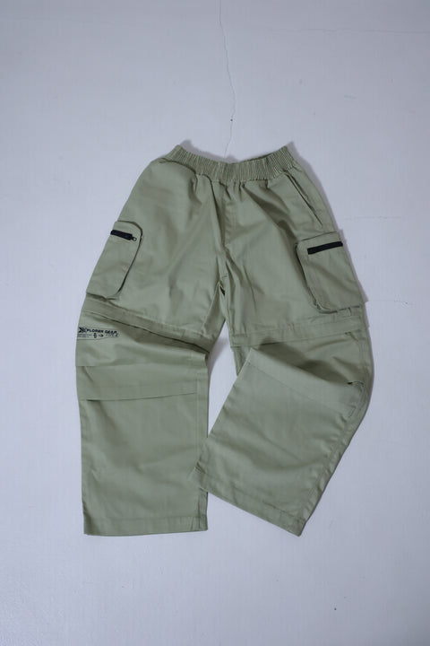 XPLORER PARACHUTE CARGO PANTS - X1 (WOOD)