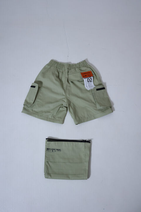 XPLORER PARACHUTE CARGO PANTS - X1 (WOOD)