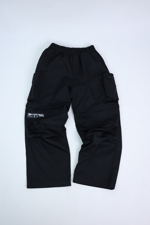 XPLORER PARACHUTE CARGO PANTS - X1 (MIDNIGHT)