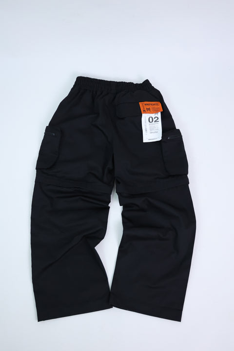 XPLORER PARACHUTE CARGO PANTS - X1 (MIDNIGHT)