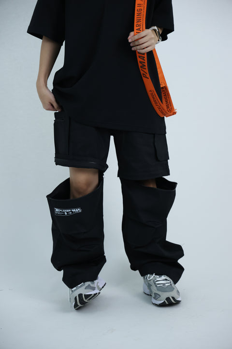 XPLORER PARACHUTE CARGO PANTS - X1 (MIDNIGHT)