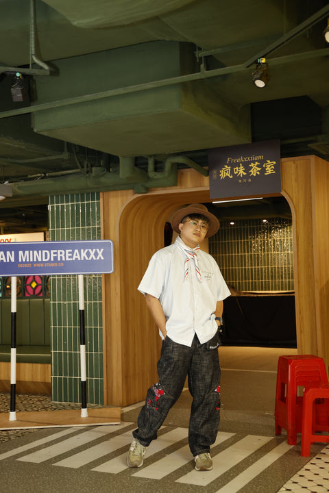 (全球限量28件)OMQ SHADOW FREAKSTAR CARPENTER DENIM