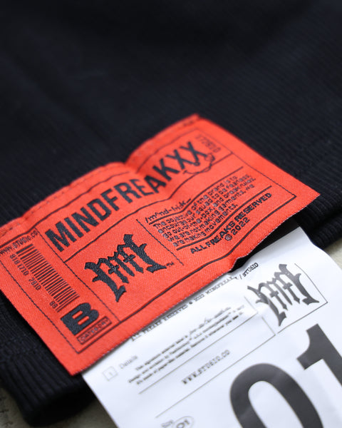 FREAKBAE Y2K CROP TOP (NOIR)