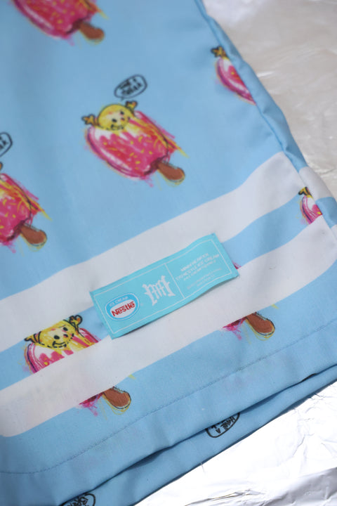 ICECREAM FREAKXX CUBAN COLLAR SHIRT