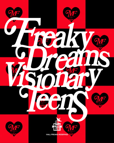 MINDFREAKXX 1st ANNIVERSARY SPECIAL EDITION FREAKBOX, OVERSIZED TEE