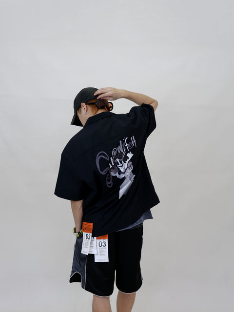 SNOWITCH CAMP COLLAR SHIRT