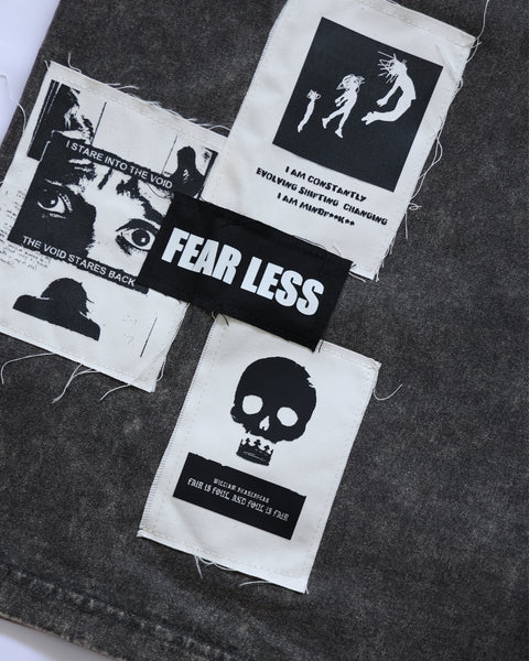 MINDBOARD ARTCHIVE, OVERSIZED PATCH TEE