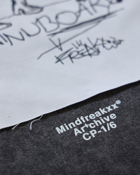 MINDBOARD ARTCHIVE, OVERSIZED PATCH TEE