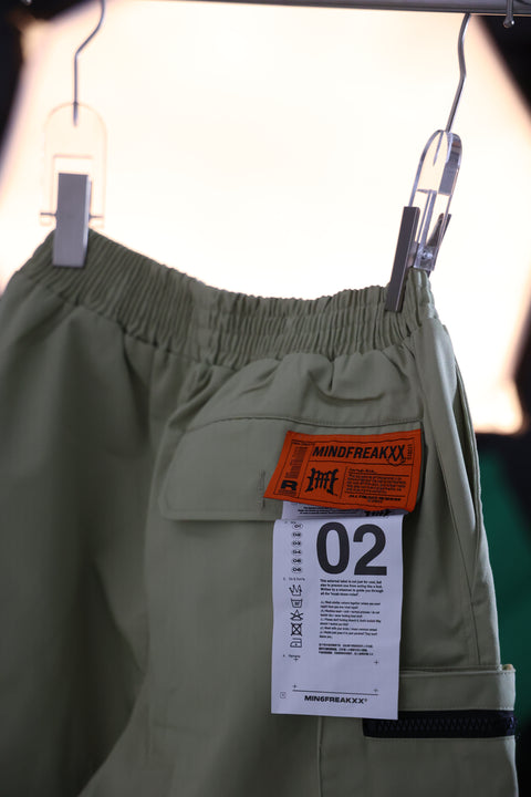 XPLORER PARACHUTE CARGO PANTS - X1 (WOOD)