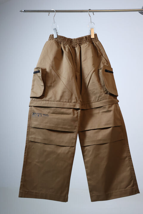 XPLORER PARACHUTE CARGO PANTS - X1 (SOIL)