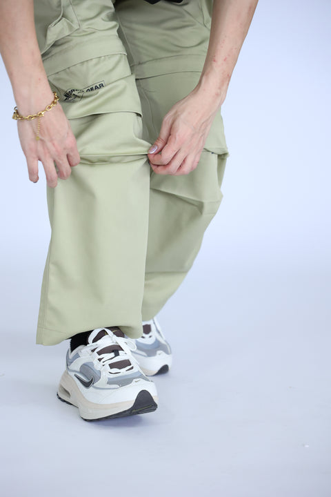 XPLORER PARACHUTE CARGO PANTS - X1 (WOOD)