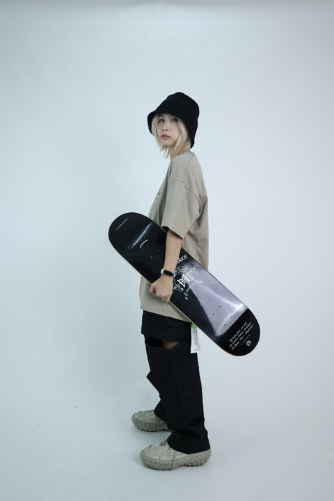 MONEYTALKS OVERSIZED TEE (BONE GREY)