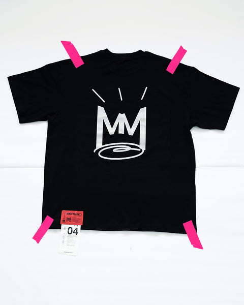 [Limited Edition] MINDFREAKXX 1st ANNIVERSARY CROWN REFLECTIVE OVERSIZED TEE