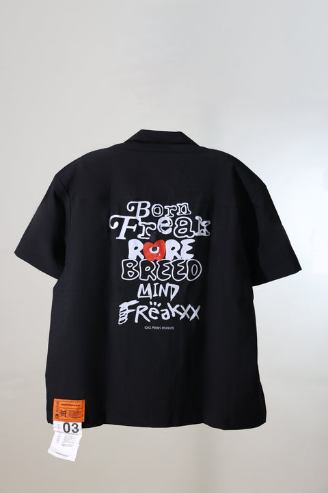 BORN FREAK CAMP COLLAR SHIRT