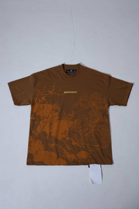 OUROBOROS MYTH OVERSIZED TEE (BROWN)