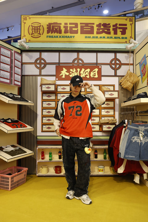 SNAKEBITE BLOKECORE HYBRID JERSEY (SCARLET)