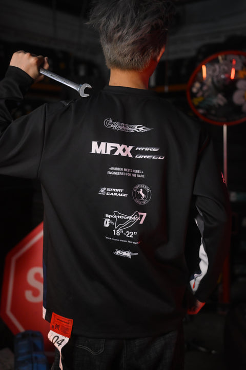 FREAKSTAR CLUB MOTORSPORT JERSEY (BLACK)