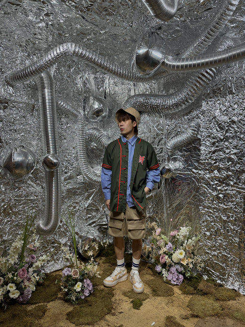 MINDFREAKXX BASEBALL JERSEY (FACHAI GREEN)