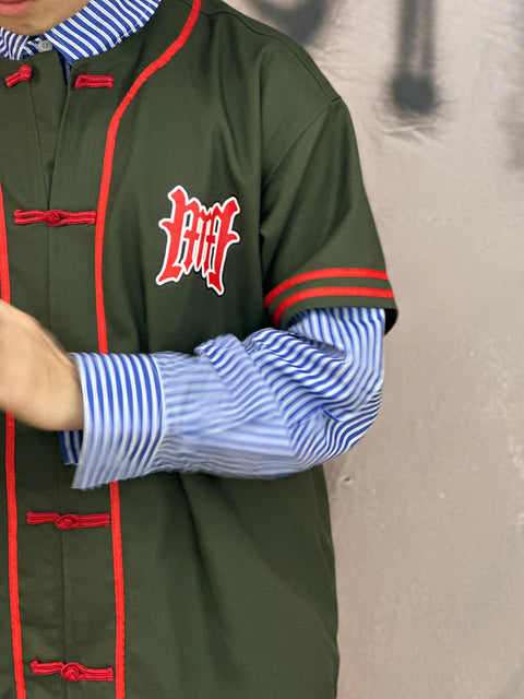 MINDFREAKXX BASEBALL JERSEY (FACHAI GREEN)