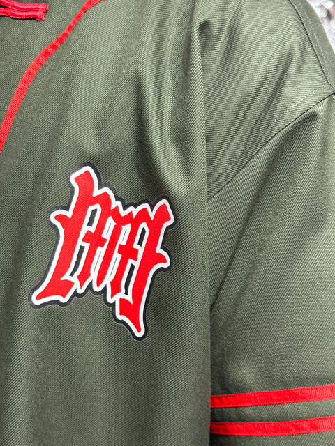 MINDFREAKXX BASEBALL JERSEY (FACHAI GREEN)