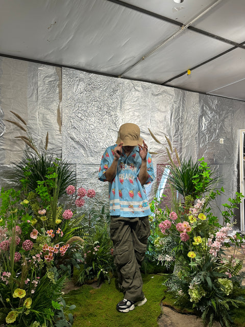 ICECREAM FREAKXX CUBAN COLLAR SHIRT