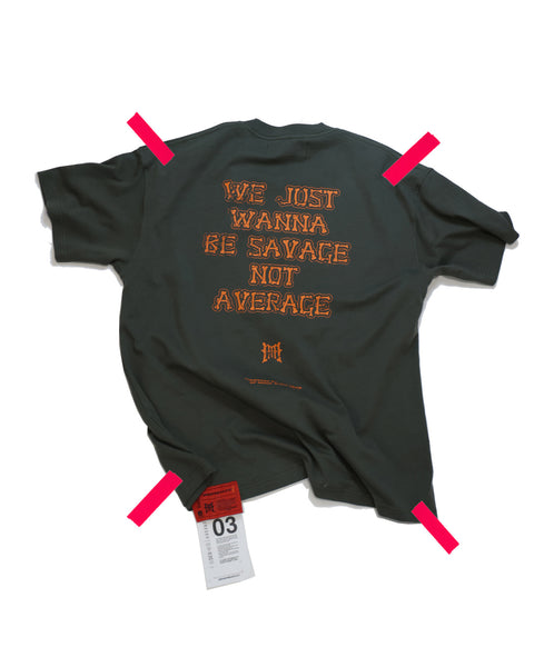 SAVAGE TEE (ALIEN GREEN)